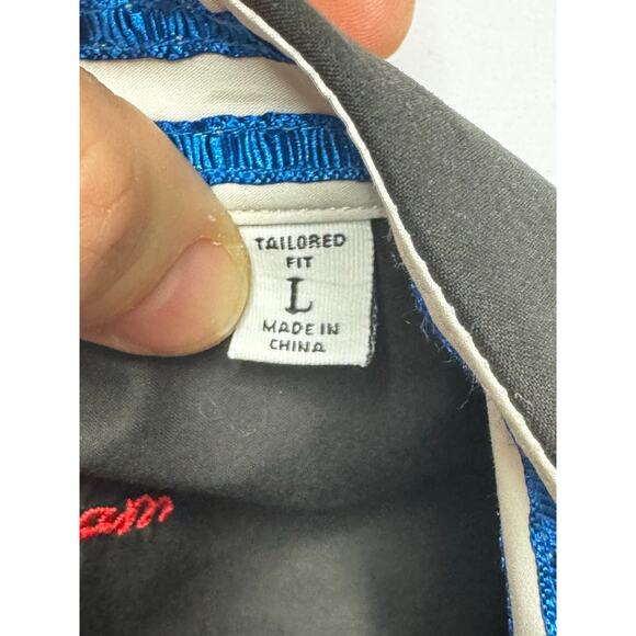 Robert Graham Men's Long Sleeve Black Button Up Dress Shirt - Size L - Picture 5 of 6